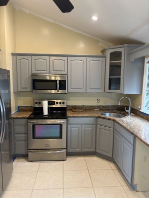 Cabinet Painting in Long Island, NY (1)