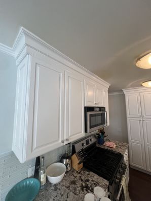 Cabinet Painting in Manhattan, NY (2)