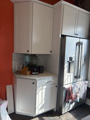 Cabinet Painting in Manhattan, NY (2)