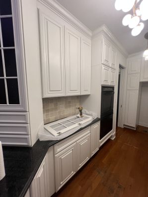 Cabinet Painting in Manhattan, NY (1)