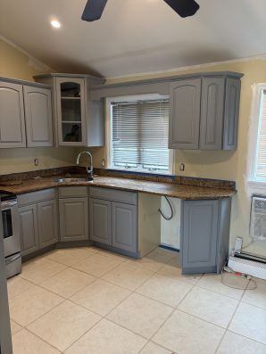 Cabinet Painting in Long Island, NY (2)