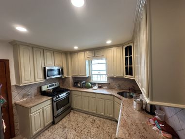 Cabinet Painting in Hollis, NY (1)