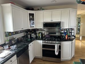 Cabinet Painting in Mastic Beach, NY (1)