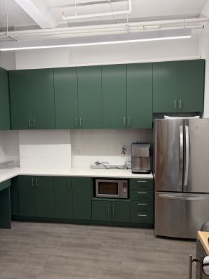 Cabinet Painting in Manhattan, NY (2)