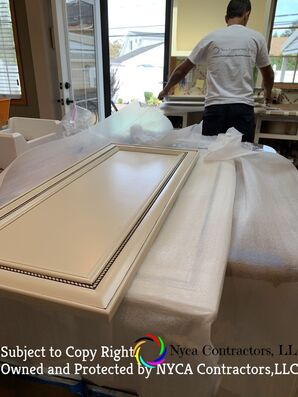 Cabinet Refinish and Glazing in Long Island, NY (2)