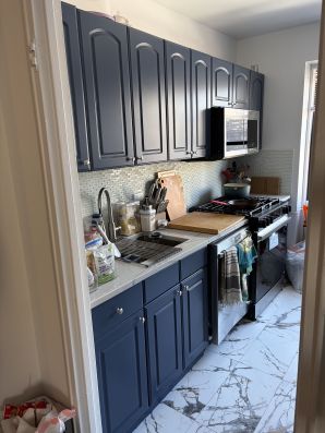 Cabinet Painting in Manhattan, NY (1)