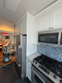 Cabinet Painting in Manhattan, NY (2)