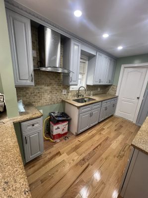 Cabinet Painting in Jamaica Queens, NY (1)