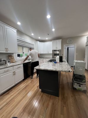 Cabinet Painting in Belle Mead, NJ (1)