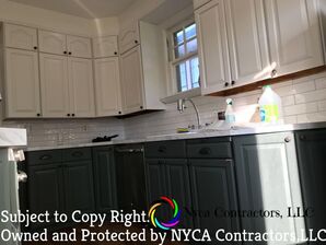 Cabinet Re-finish/Painting in Melville, NY (1)