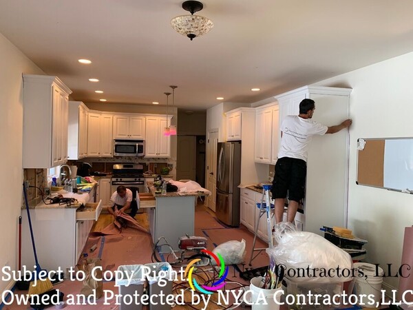 Cabinet Painting in Nassau County, NY (1)