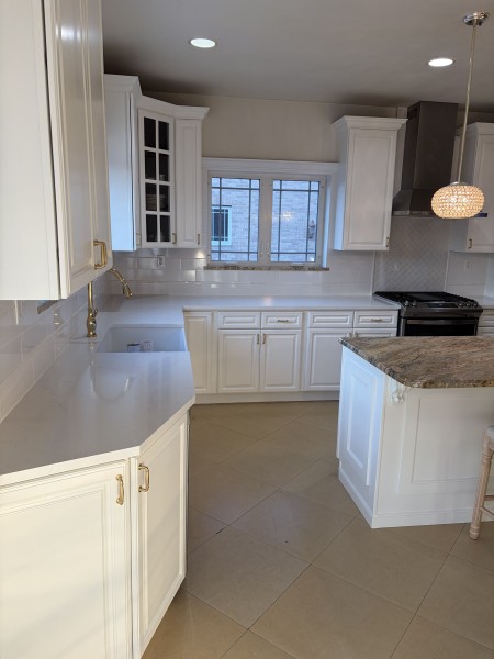 Cabinet Painting in Bronx, NY (1)