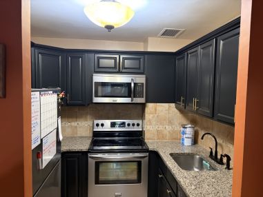 Cabinet Painting in Bronx, NY (1)